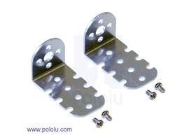 Pololu 15.5D mm metal gearmotor bracket pair